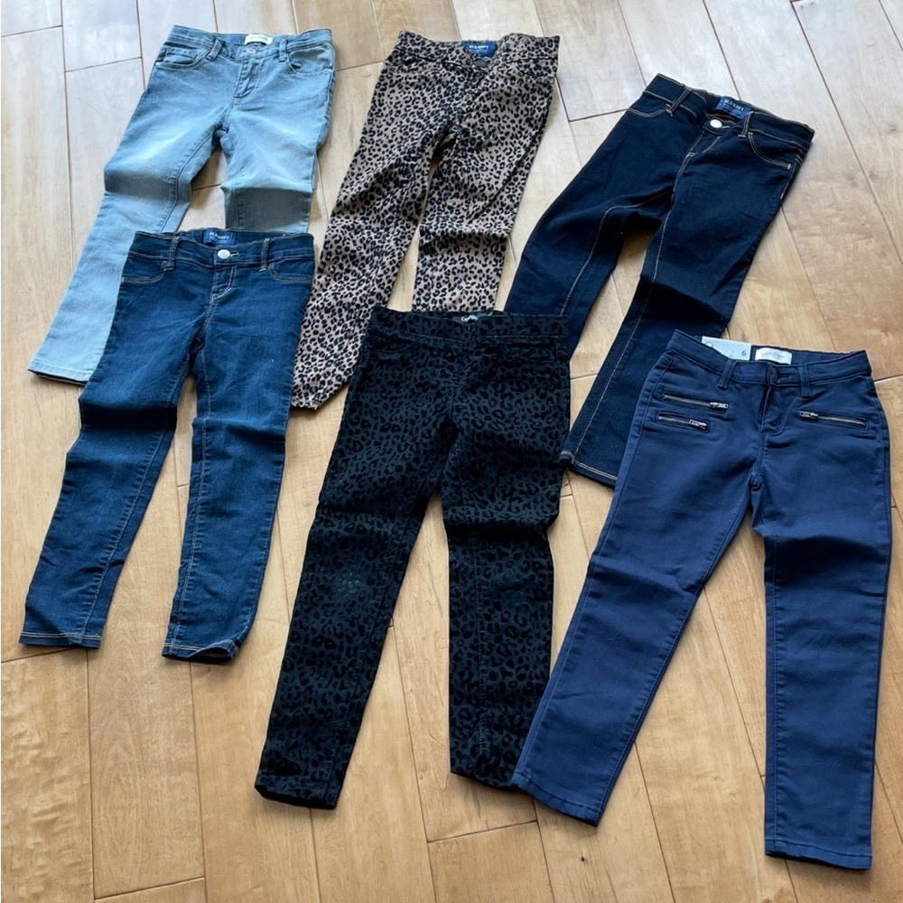 Girls pants bundle all size 6 - Picture 3 of 4